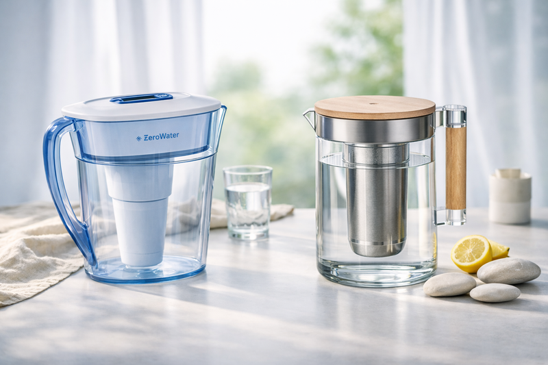 ZeroWater vs Duryn: Choosing the Right Water Filter Pitcher for Daily Drinking